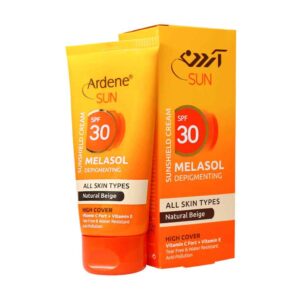 کرم ضد افتاب اردن SPF30 مناسب انواع پوست بژطبیعی حجم 50 میل