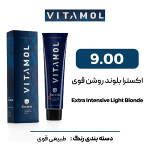 رنگ مو ویتامول اکسترا بلوند روشن قوی 9/00