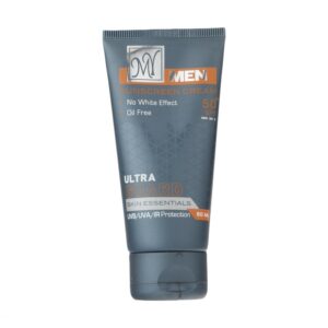 کرم ضد افتاب spf50 فاقد چربی مخصوص اقایان مناسب پوست چرب بدون رنگ مای حجم 50 میل