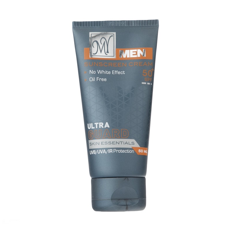 کرم ضد افتاب spf50 فاقد چربی مخصوص اقایان مناسب پوست چرب بدون رنگ مای حجم 50 میل
