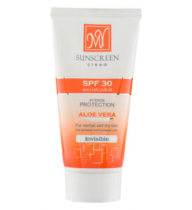 کرم ضد افتاب spf30 بدون رنگ مای حجم 50 میل