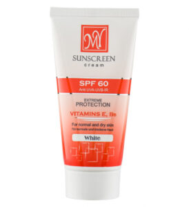 کرم ضد افتاب spf60 بدون رنگ مای 50 میل
