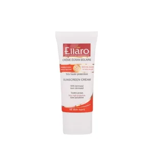 کرم ضد افتاب spf50 مناسب انواع پوست بژ روشن الارو حجم 50 میل