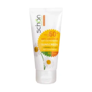 کرم ضد افتاب شون spf50 رنگی طبیعی فاقد چربی مناسب پوست چرب حجم 50 میل