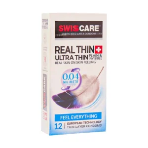 کاندوم swiscare اولترا تین 12عددی